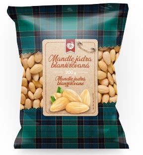 Mandle jádra loupaná 200 g/15