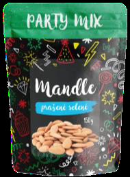 Mandle pražené solené 150 g/12 PARTY MIX