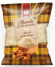 Mandle jádra moučka hnědá 100 g/20