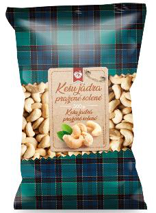 Kešu jádra pažená solená 500 g/16