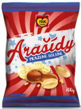 Arašídy pražené solené 200 g/13