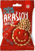 Arašídy pražené solené 60 g/20 smajlík