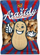 Arašídy neloupané pražené 200 g/50 IBK (Čína)