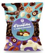 Arašídy v mléčné čokoládě 80 g/20