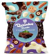 Rozinky JUMBO v mléčné čokoládě 80 g/20