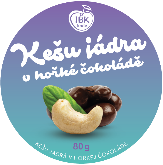 Zobrazit fotografii 2 z 2: Kešu jádra v hořké čokoládě, 80 g
