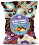 Arašídy v mléčné čokoládě karamel a sůl 80 g/20
